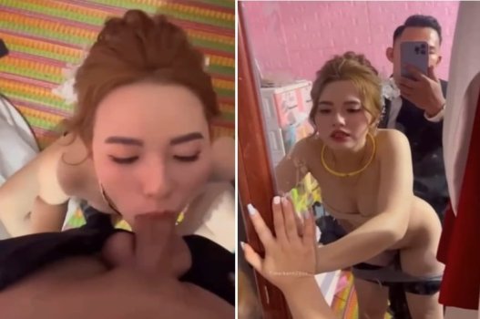 Cô dâu đang thèm khát làm tình, thèm bú cu và cho vào đít ngay lập tức