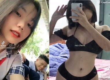 Em học sinh xinh đẹp khi để bạn đụ