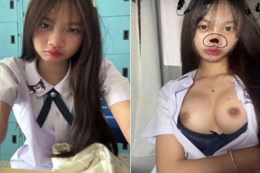 Cô nữ sinh Việt Nam xinh đẹp với bướm quyến rũ
