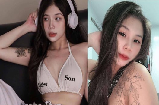 Gia Hân nằm gối để dễ chịch
