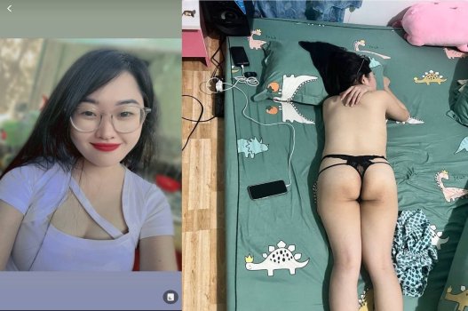 Lồn ngon của Kiều Giang, nhưng bạn trai lại thích đụ lỗ nhị