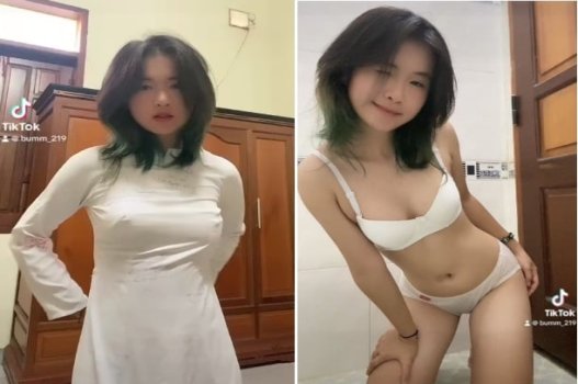 Bạo dâm: Nữ sinh khoái nhai quần lót ren
